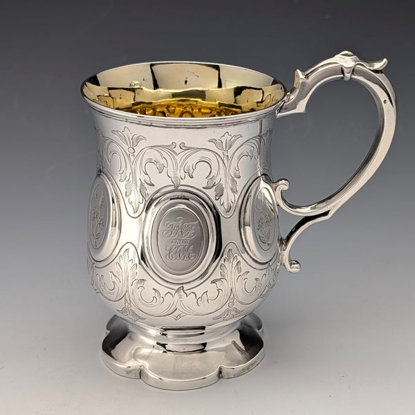 1855 年英國古董純銀杯 139 克 Henry Wilkinson